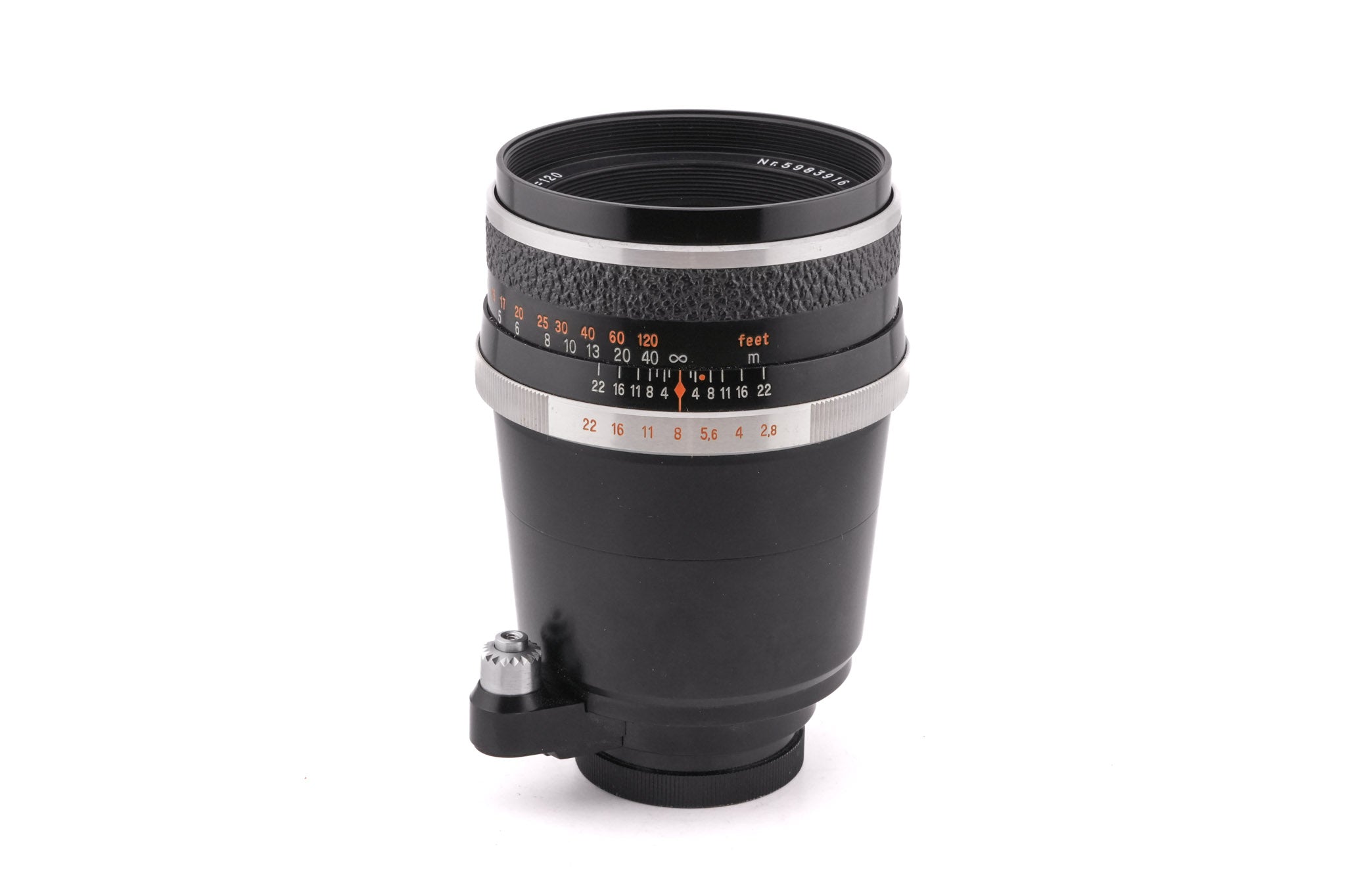 Carl Zeiss 120mm f2.8 Biometar Jena - Lens