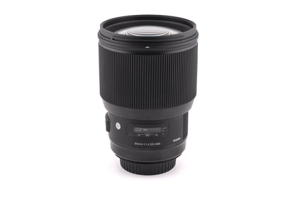 Sigma 85mm f1.4 DG HSM Art