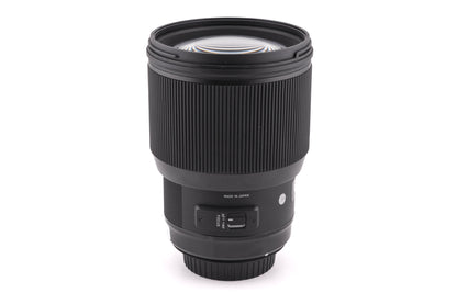 Sigma 85mm f1.4 DG HSM Art