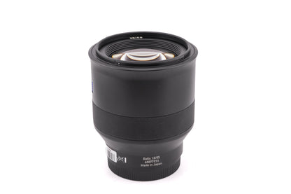 Carl Zeiss 85mm f1.8 Sonnar T* Batis