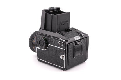 Mamiya M645 1000S + 645 Waist Level Finder  + 80mm f2.8 Sekor C