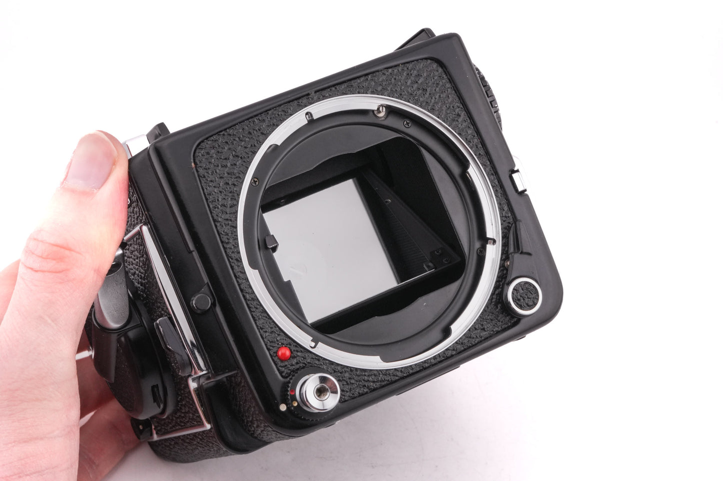 Mamiya M645 1000S + 645 Waist Level Finder  + 80mm f2.8 Sekor C