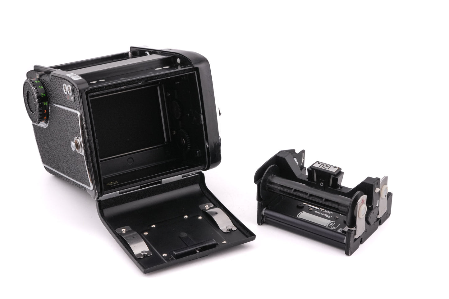 Mamiya M645 1000S + 645 Waist Level Finder  + 80mm f2.8 Sekor C