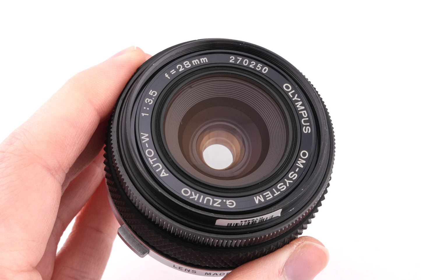 Olympus 28mm f3.5 G.Zuiko Auto-W