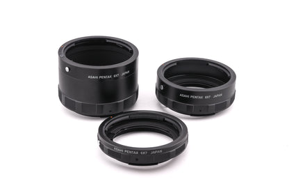 Pentax 6x7 Auto Extension Tube Set