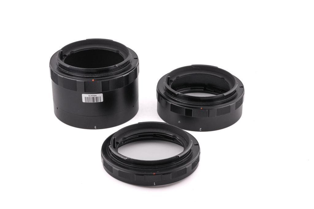 Pentax 6x7 Auto Extension Tube Set