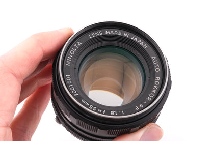 Minolta 55mm f1.8 Auto Rokkor-PF