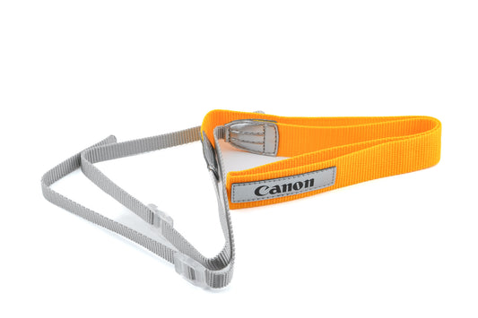 Canon Yellow Fabric Neck Strap