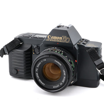 Canon T70 + 50mm f1.8 FDn