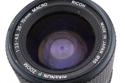 Ricoh 35-70mm f3.5-4.5 Rikenon P Zoom Macro