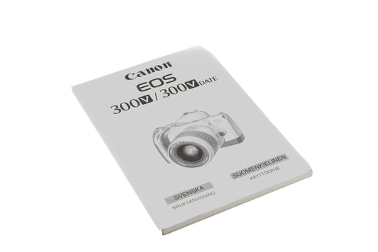 Canon EOS 300V / 300V Date Instruction Manual