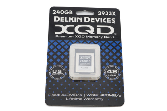 Delkin Devices 240 GB XQD Card Premium 2933X