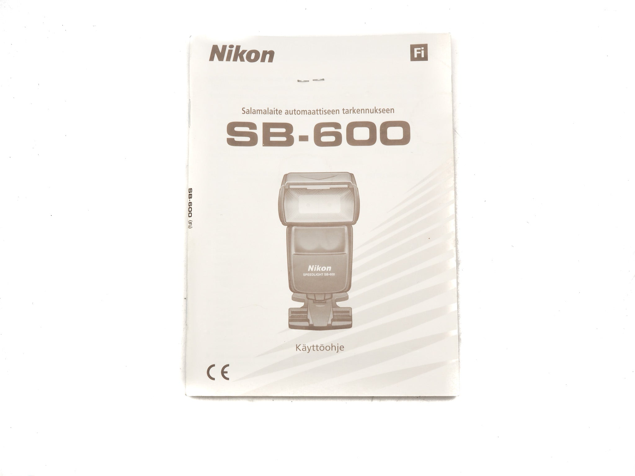 Nikon SB-600 Instructions