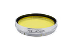 Voigtländer 47mm Push-On Yellow Filter G2 (302/47)