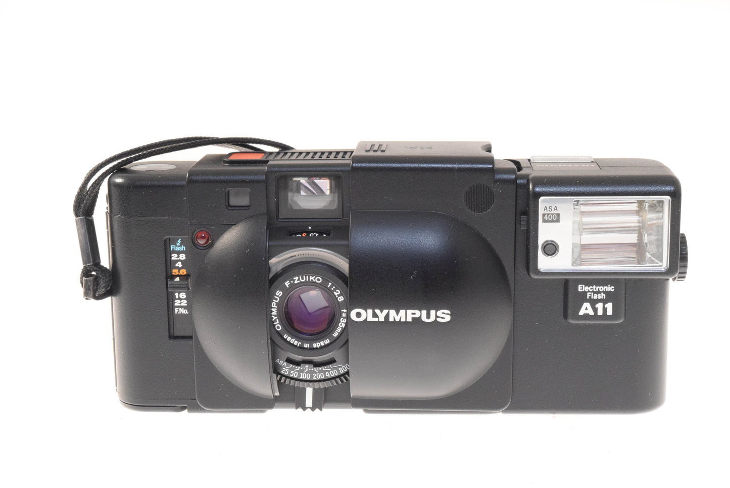 Olympus XA + A11 Electronic Flash
