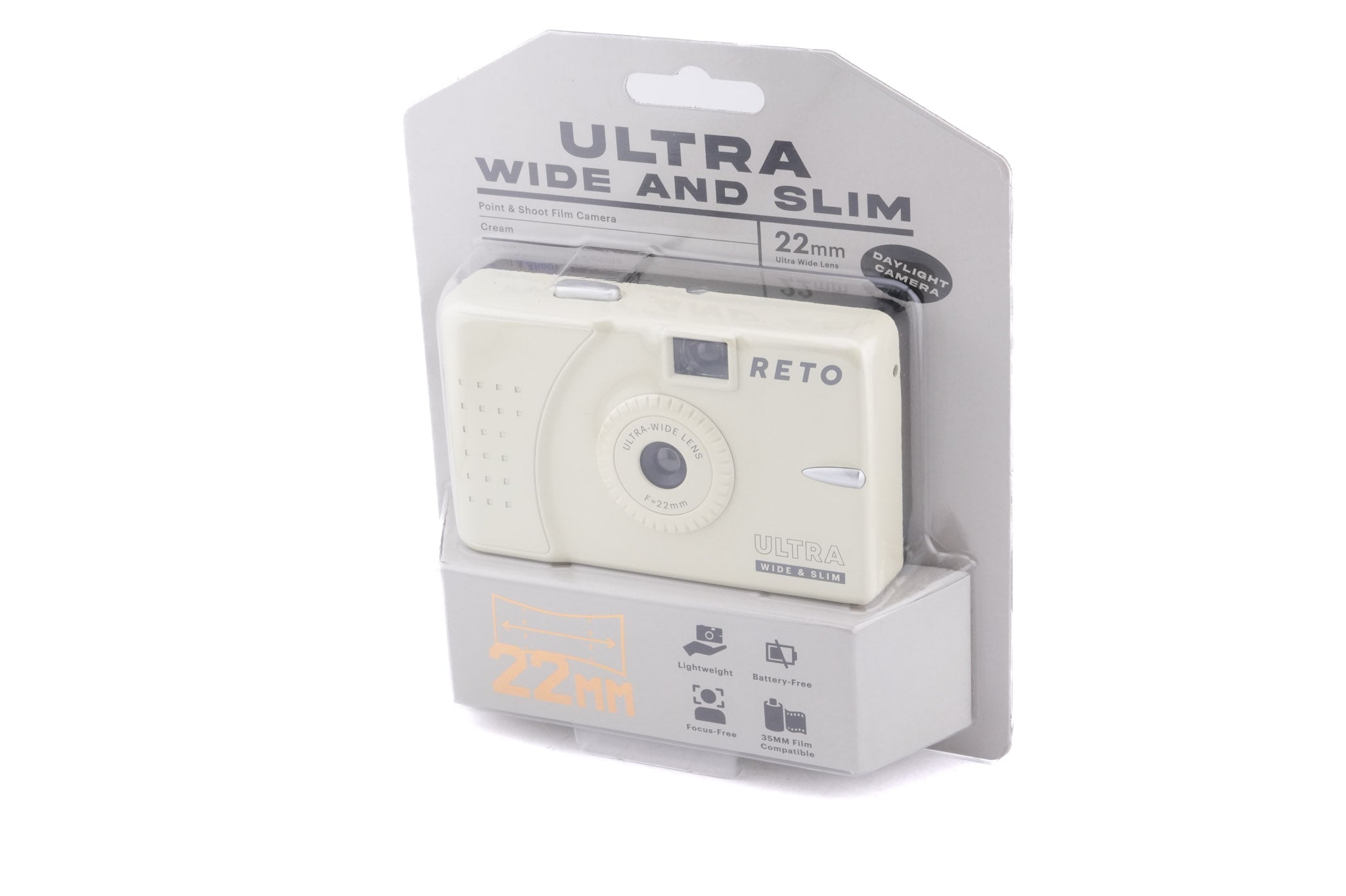 RETO Ultra Wide and Slim 35mm Film Camera