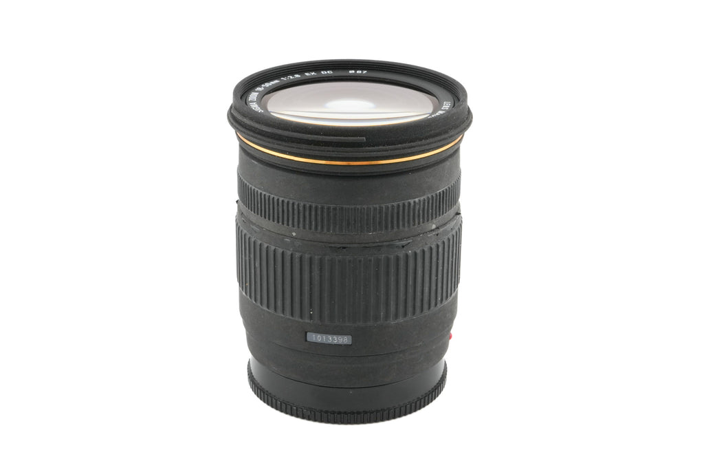 Sigma 18-50mm f2.8 DC EX D