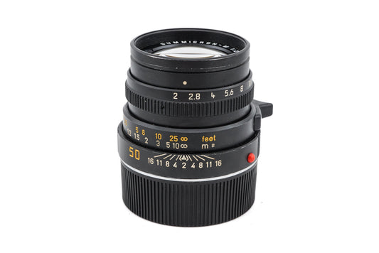 Leica 50mm f2 Summicron-M (Type IV) + Lens Hood M2/50 (12538)