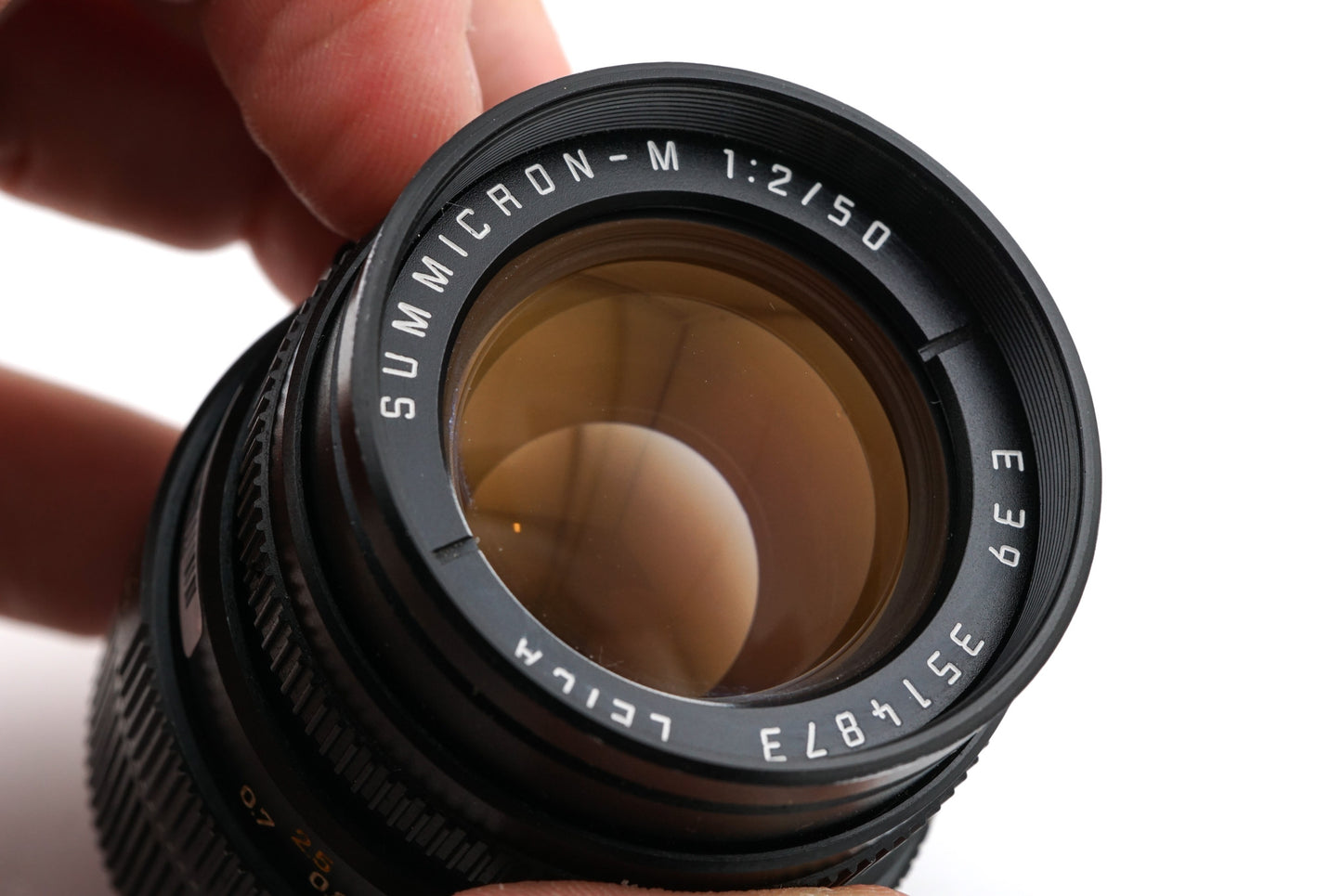 Leica 50mm f2 Summicron-M (Type IV) + Lens Hood M2/50 (12538)