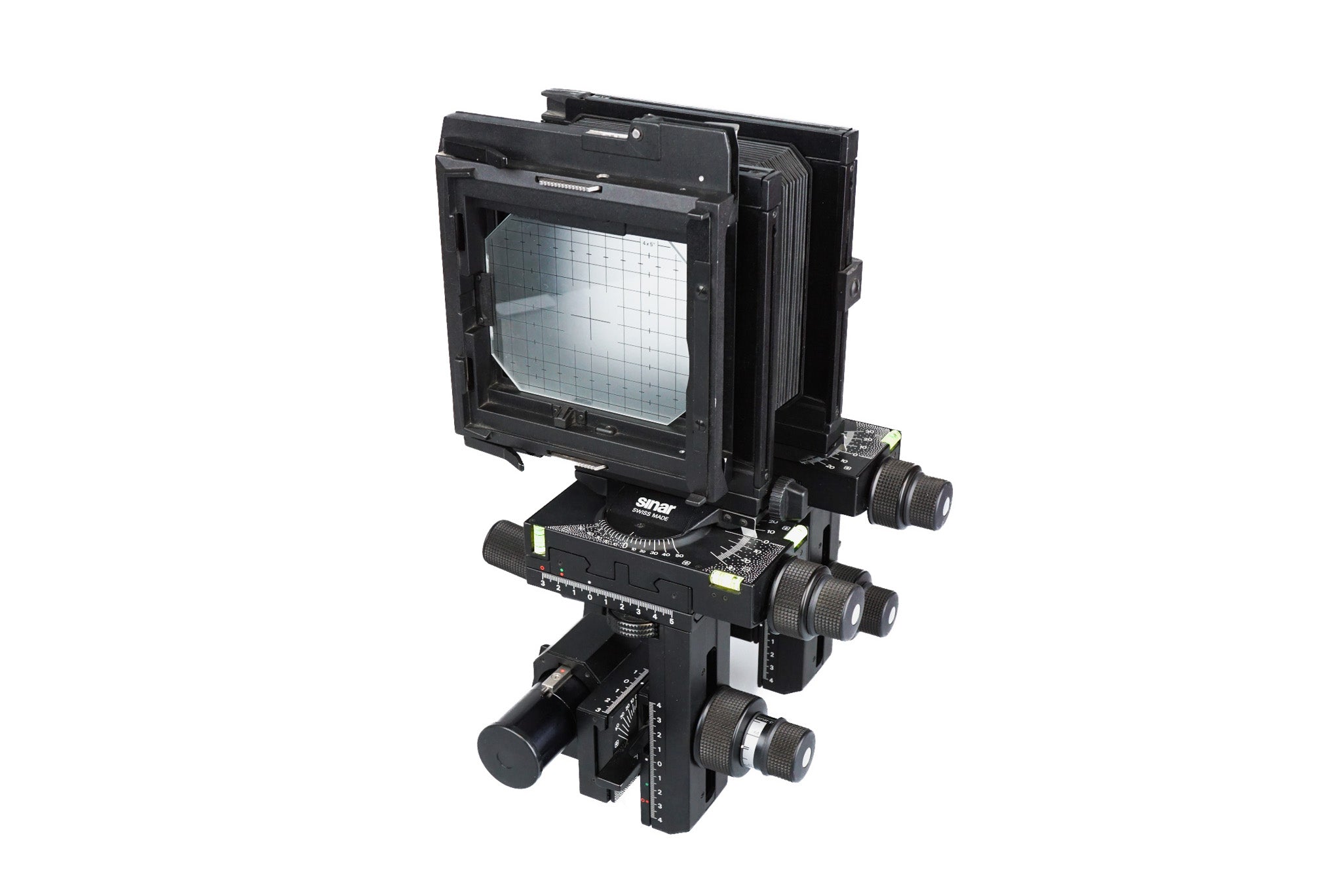 Sinar P2 (4x5") + 42 cm / 16 Inch Extension Rail + 15 cm / 6 Inch Extension Rail