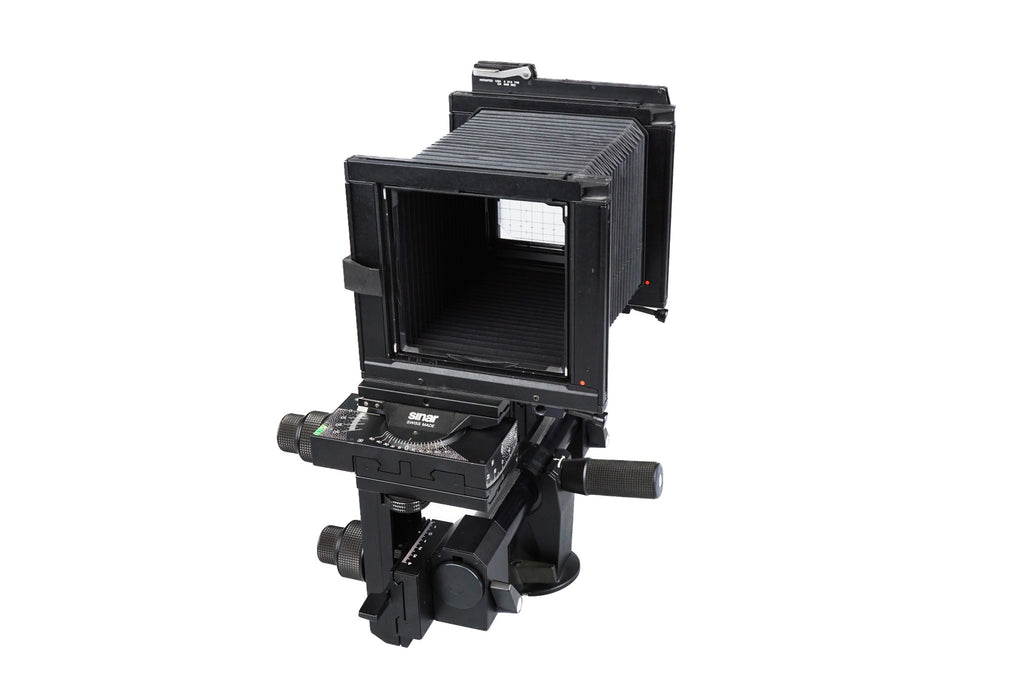 Sinar P2 (4x5") + 42 cm / 16 Inch Extension Rail + 15 cm / 6 Inch Extension Rail