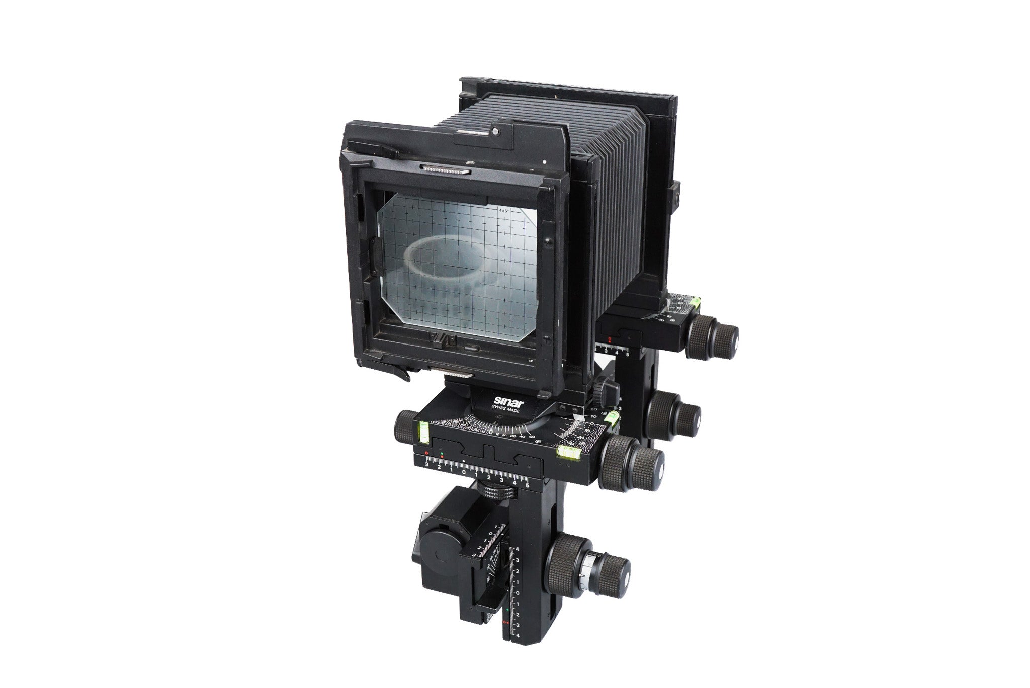 Sinar P2 (4x5") + 42 cm / 16 Inch Extension Rail + 15 cm / 6 Inch Extension Rail