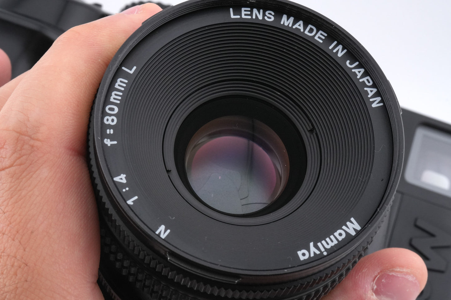 Mamiya 7 II + 80mm f4 L N + Lens Hood For 80mm f4 N L