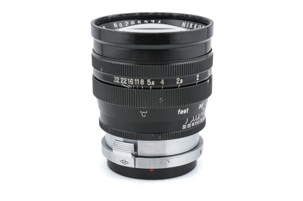 Nikon 8.5cm f1.5 Nikkor-S.C "C"