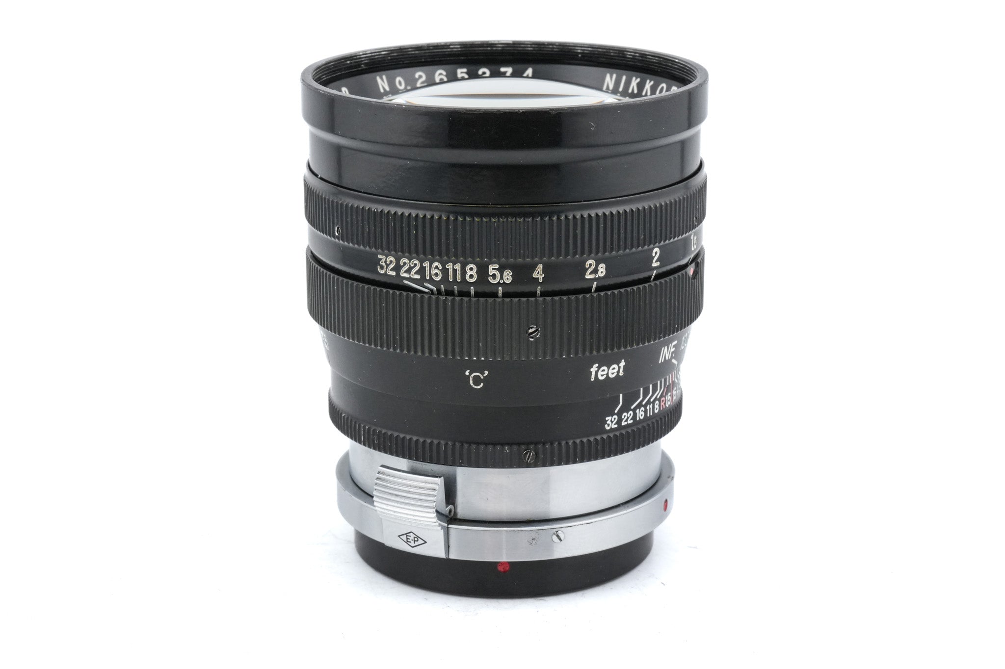 Nikon 8.5cm f1.5 Nikkor-S.C "C"