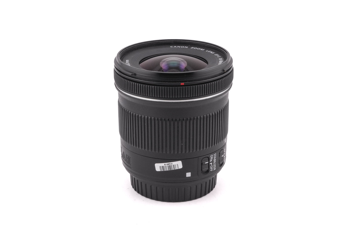 Canon 10-18mm f4.5-5.6 IS STM