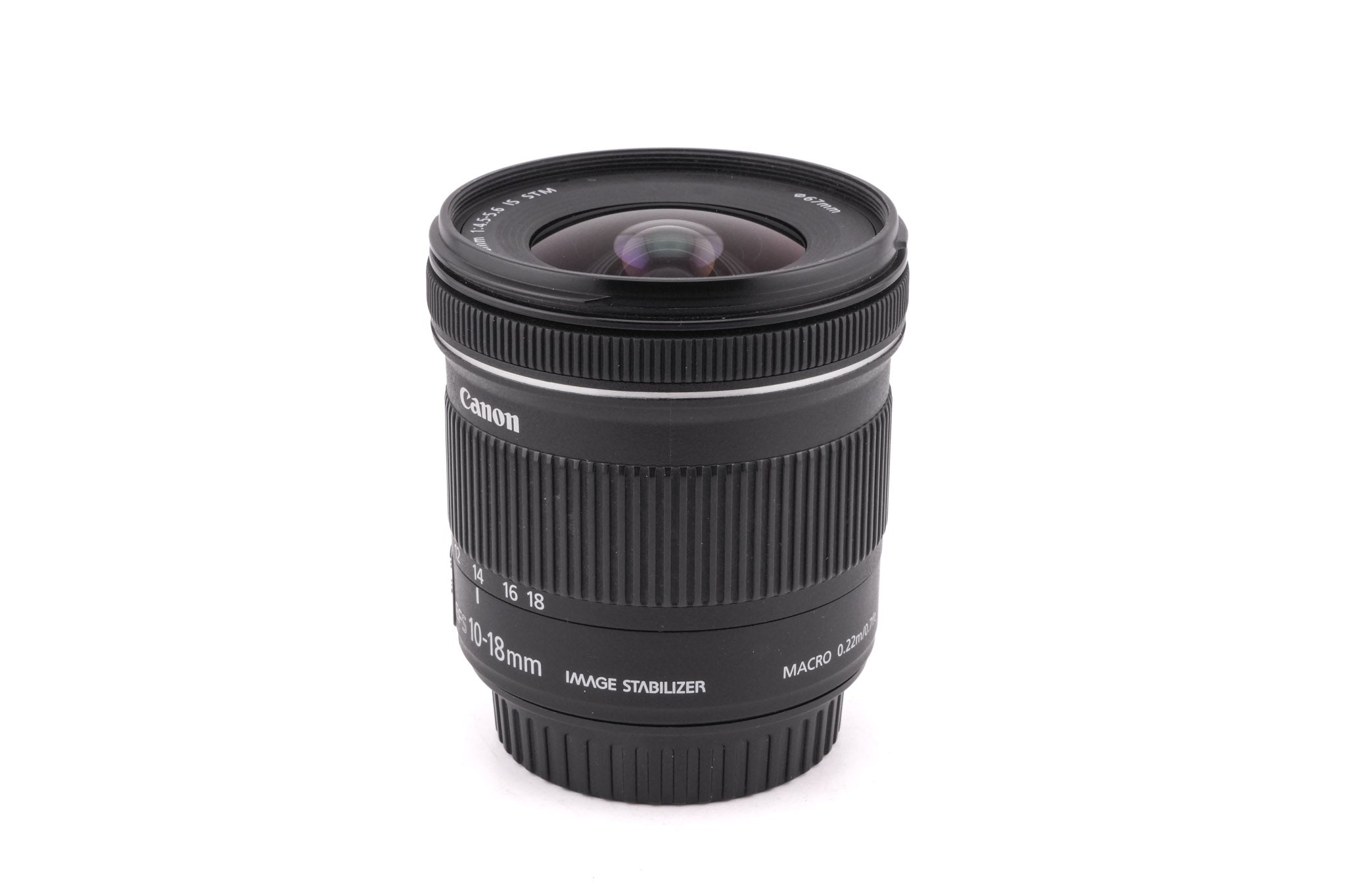 Canon 10-18mm f4.5-5.6 IS STM