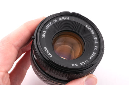 Canon 50mm f1.8 S.C.