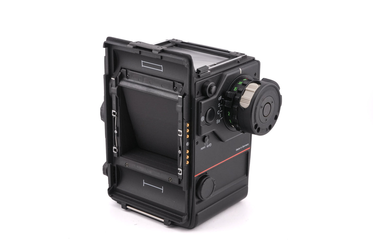 Rollei Rolleiflex 6008 Integral Professional + 80mm f2.8 Planar HFT EL + 4560 Film Magazine + Action Grip + 4560 Film Magazine + Rolleiflex Waist Level Finder + 4560 Film Magazine Adapter