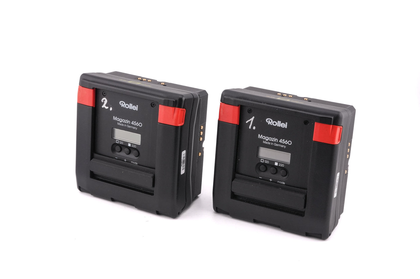 Rollei Rolleiflex 6008 Integral Professional + 80mm f2.8 Planar HFT EL + 4560 Film Magazine + Action Grip + 4560 Film Magazine + Rolleiflex Waist Level Finder + 4560 Film Magazine Adapter