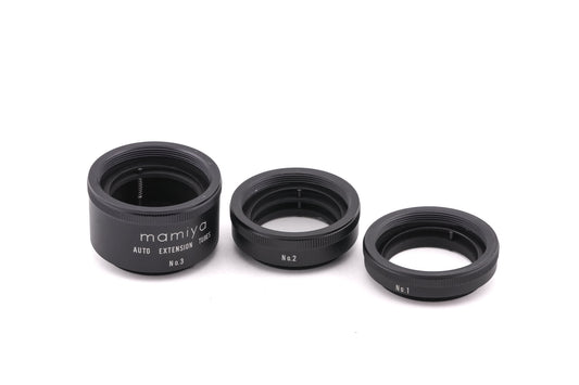 Mamiya Auto Extension Tube Set - Accessory