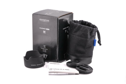 Olympus 17mm f1.2 M.Zuiko Digital ED Pro