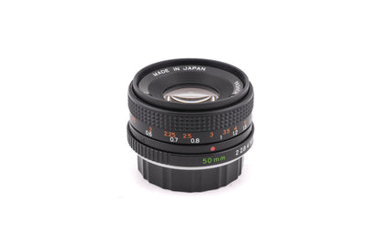 Yashica 50mm f2 ML