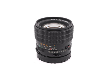 Mamiya 80mm f1.9 Sekor C N