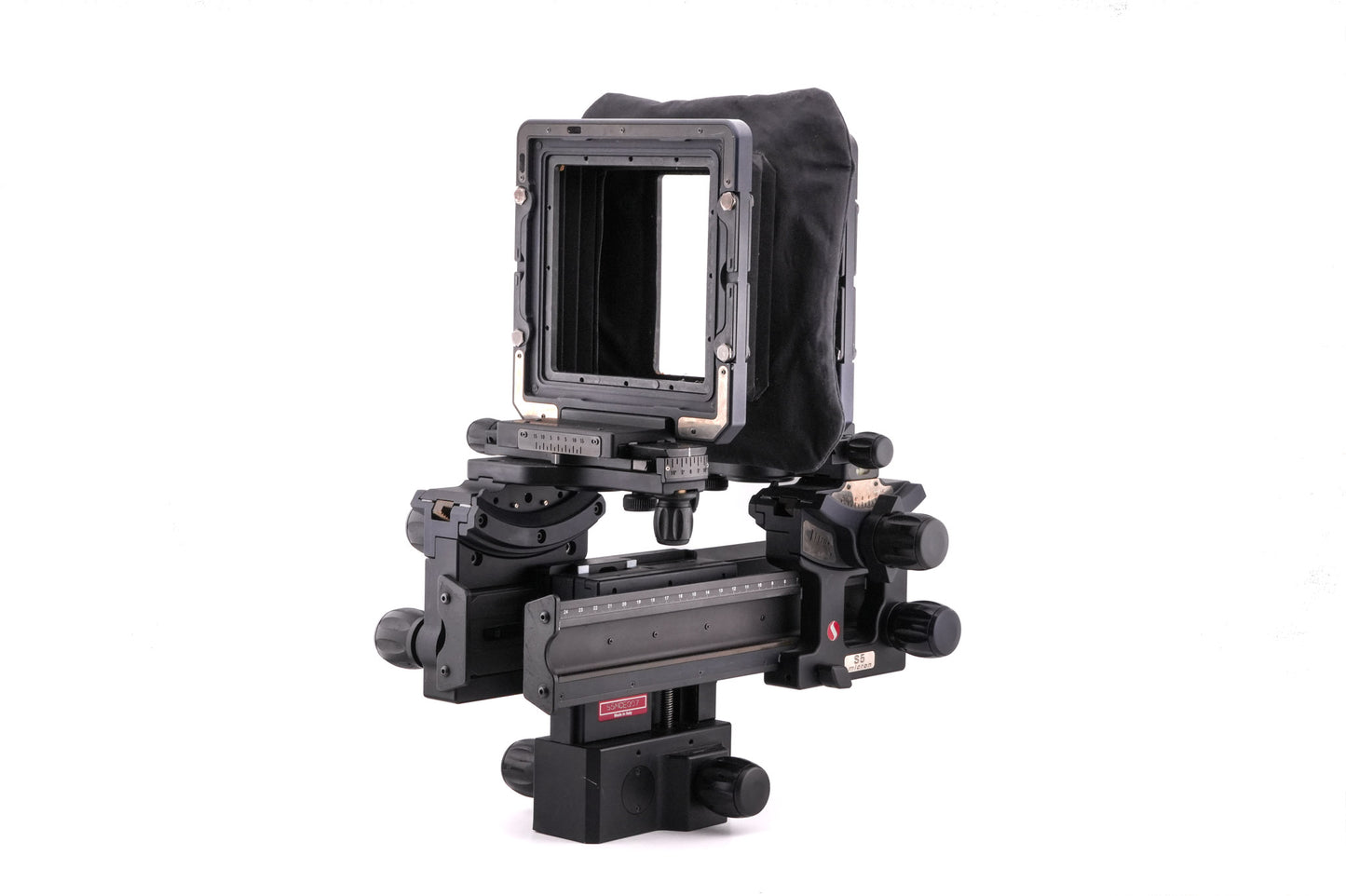 Silvestri S5 Micron + 40mm f4 HR Digaron-W (Shutter) + 5x7 Slide Adapter (D7023) + Digital Remote Control Unit