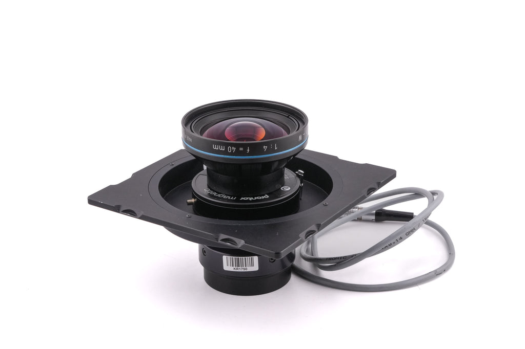 Silvestri S5 Micron + 40mm f4 HR Digaron-W (Shutter) + 5x7 Slide Adapter (D7023) + Digital Remote Control Unit