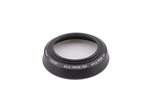 Minolta 49mm Lens Hood (28mm f2.8 & f3.5 MD) - Accessory