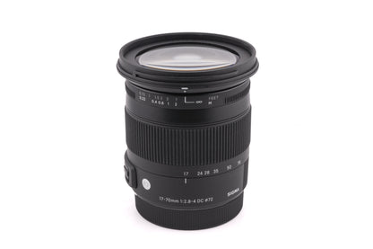 Sigma 17-70mm f2.8-4 DC Macro OS HSM Contemporary