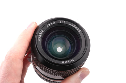 Nikon 28mm f2 Nikkor K Pre-AI