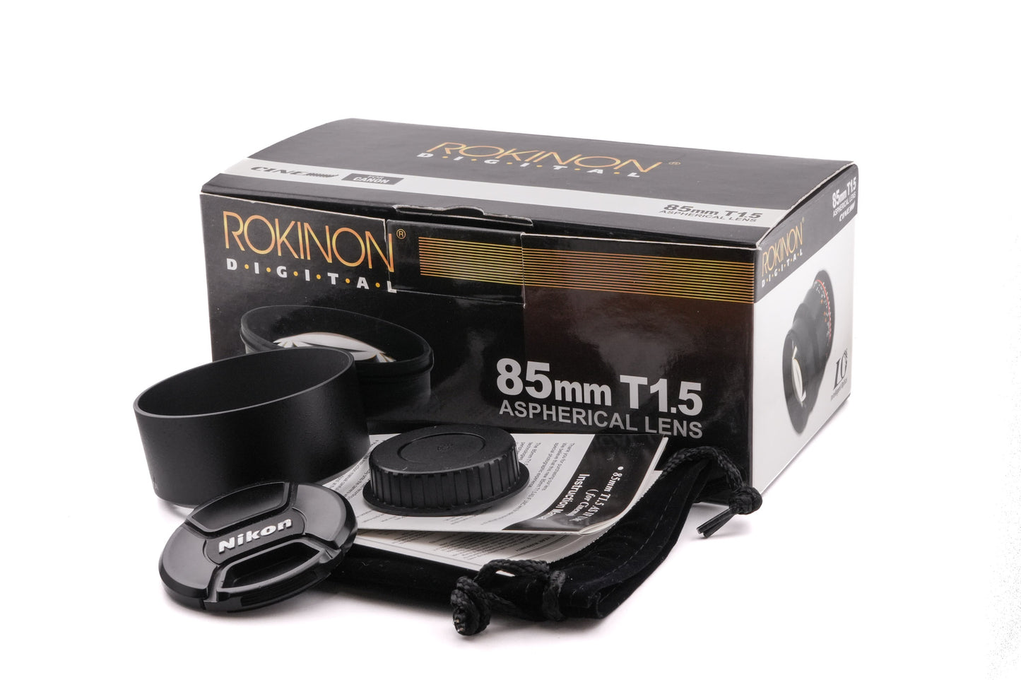 Rokinon 85mm T1.5 Cine DS AS IF UMS