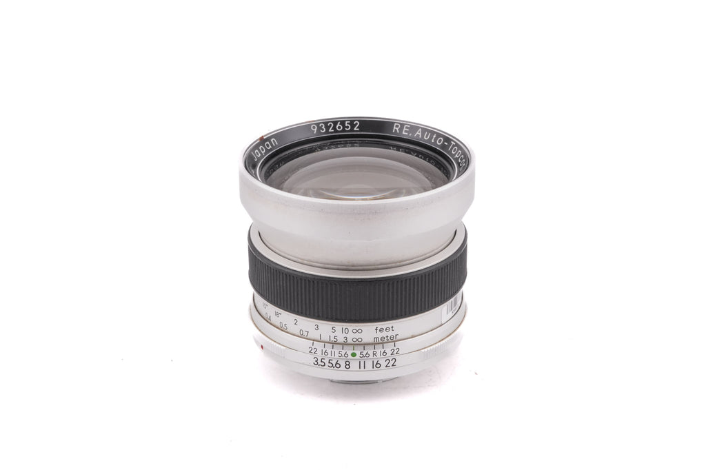 Topcon 2.5cm f3.5 RE. Auto-Topcor