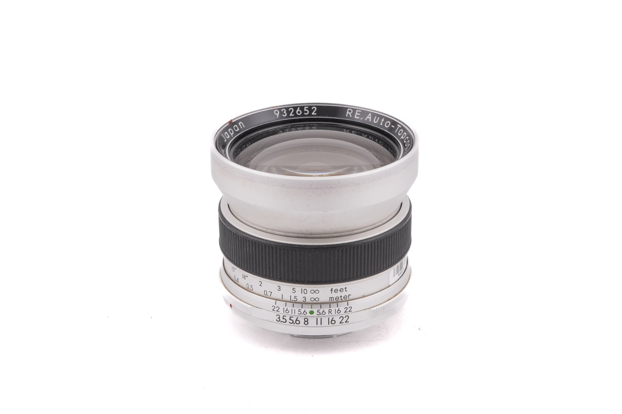 Topcon 2.5cm f3.5 RE. Auto-Topcor
