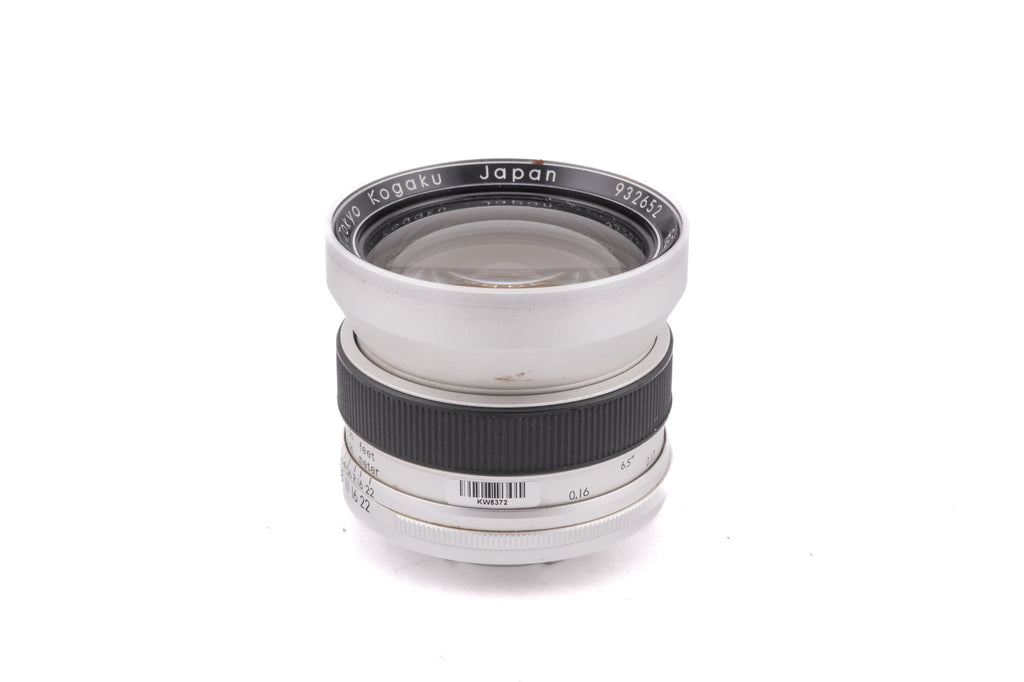 Topcon 2.5cm f3.5 RE. Auto-Topcor