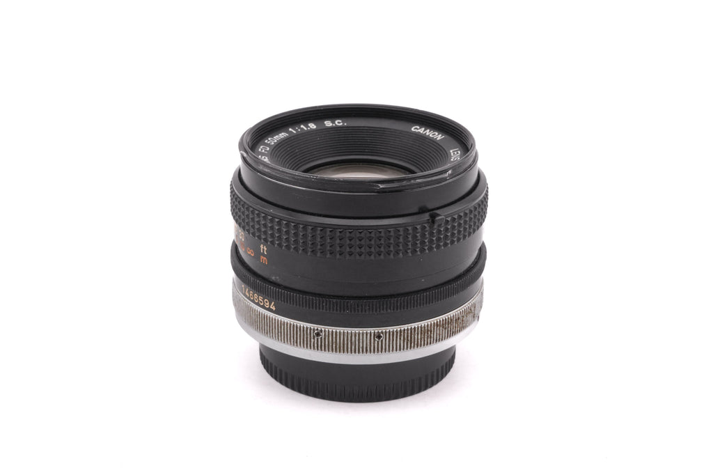 Canon 50mm f1.8 S.C.