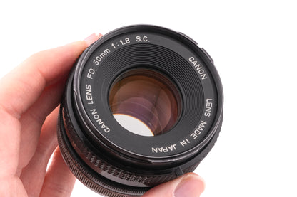 Canon 50mm f1.8 S.C.