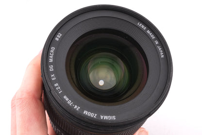 Sigma 24-70mm f2.8 EX DG